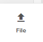 Navigation button file icon, mobile