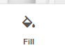 Navigation button fill icon, mobile