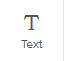 Navigation button text icon, desktop