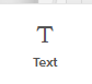 Navigation button text icon, mobile