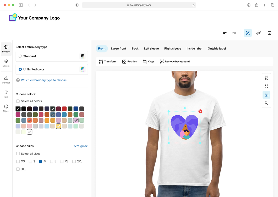 Sample EDM screenshot