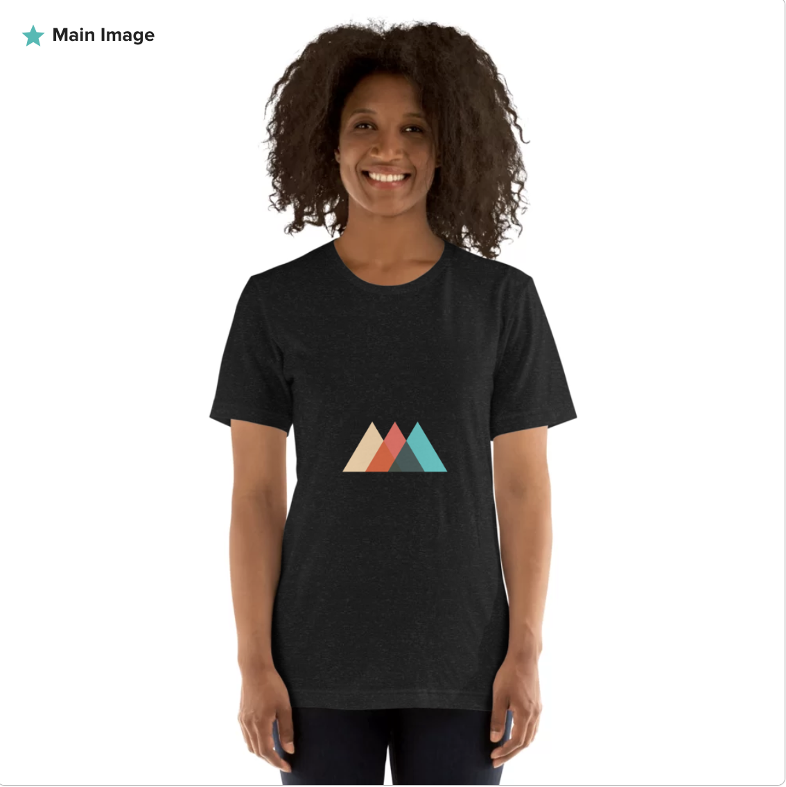 Women's front mockup