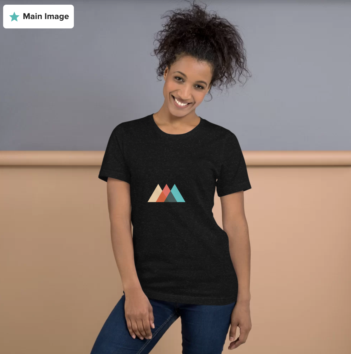 Women's lifestyle front mockup
